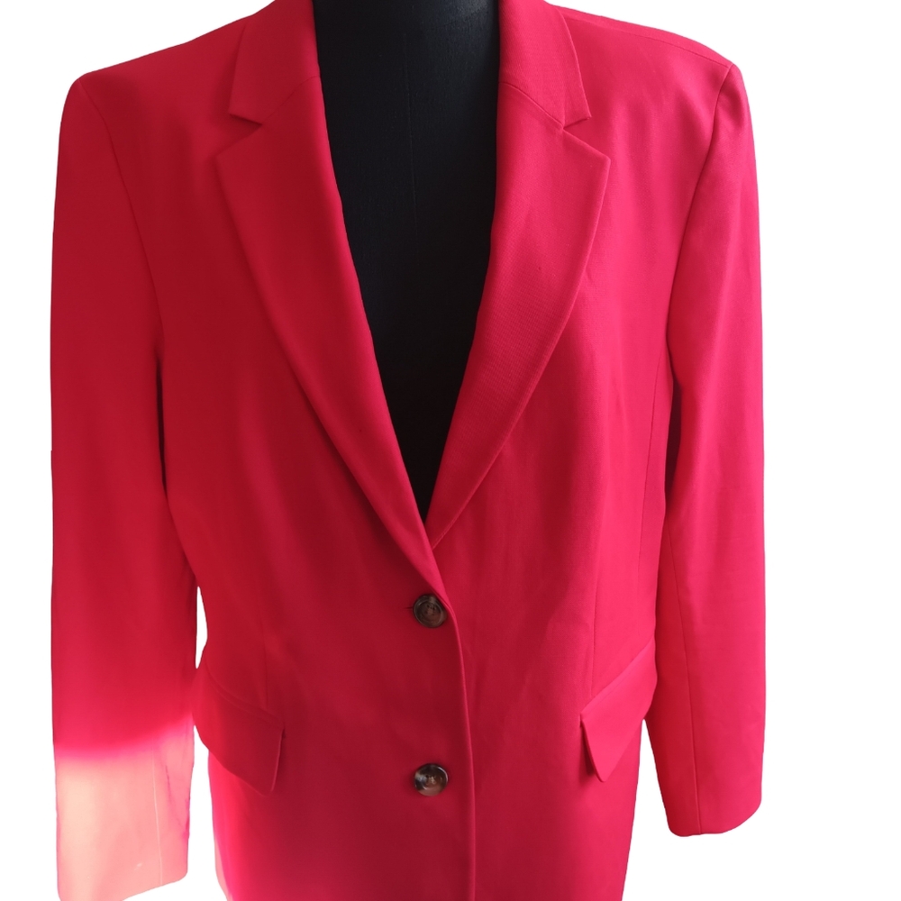 Ann Taylor Women's Red Blazer